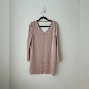 Aritzia  Little Moon light pink slip satin dress
